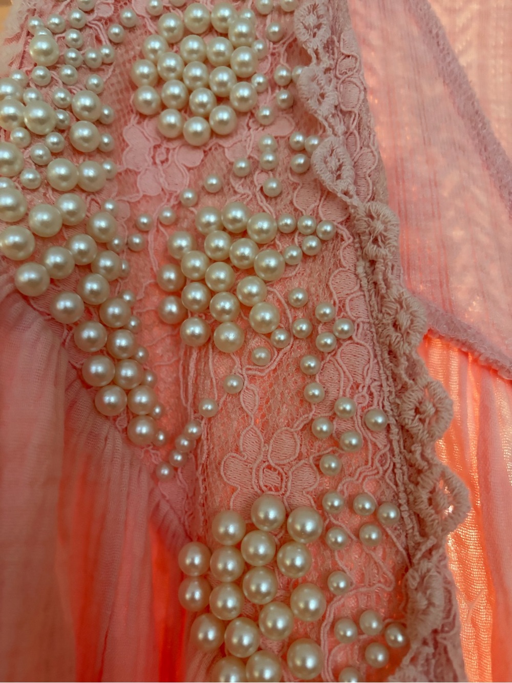 POL Pearl Embellished Sleeveless Layering Vest NWOT - Picture 5 of 8